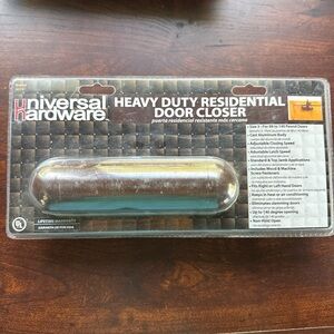 Universal Hardware Heavy-Duty Residential Door Closer -Brown UH4013